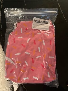 Pink Sprinkle Kids Swim Bottoms